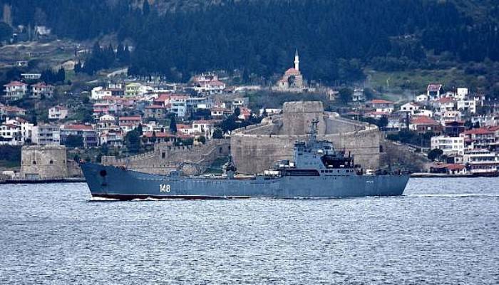 Rus Savaş Gemisi 'Orsk' Akdeniz'e İniyor