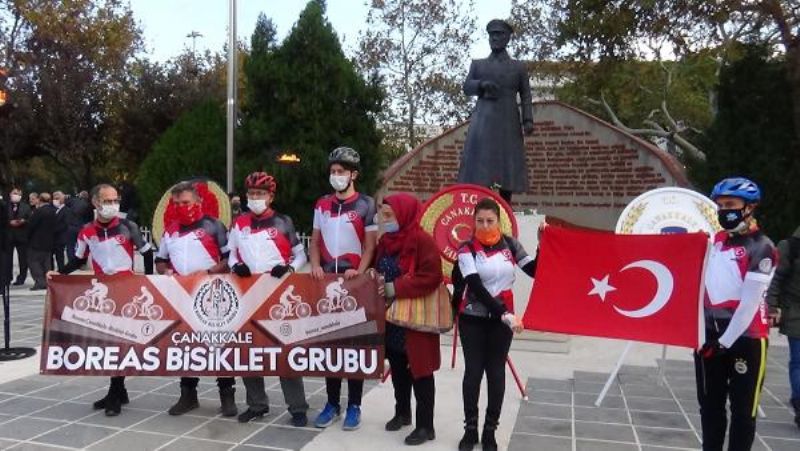 Çanakkale'de, Ulu Önder Atatürk Saygıyla Anıldı