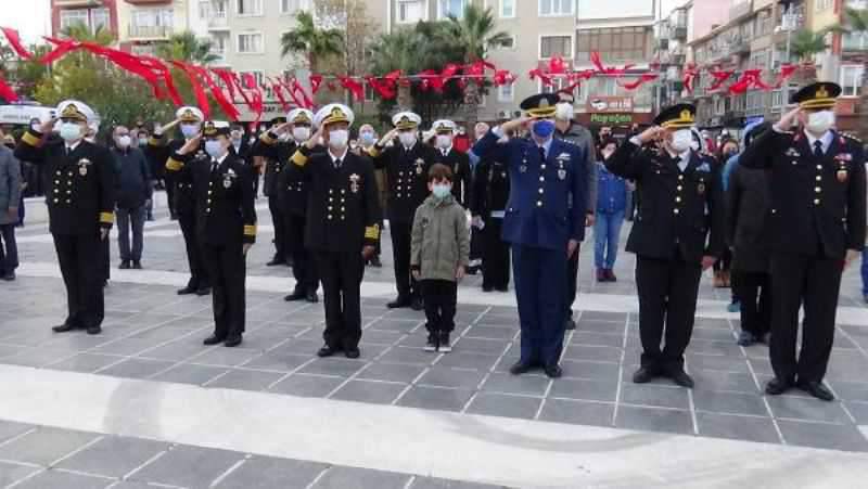 Çanakkale'de, Ulu Önder Atatürk Saygıyla Anıldı