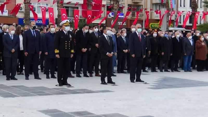 Çanakkale'de, Ulu Önder Atatürk Saygıyla Anıldı