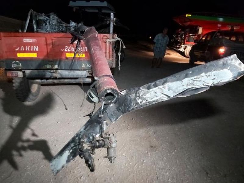 Çanakkale'de Gözetleme Uçuşu Yapan İnsansız Helikopter Düştü
