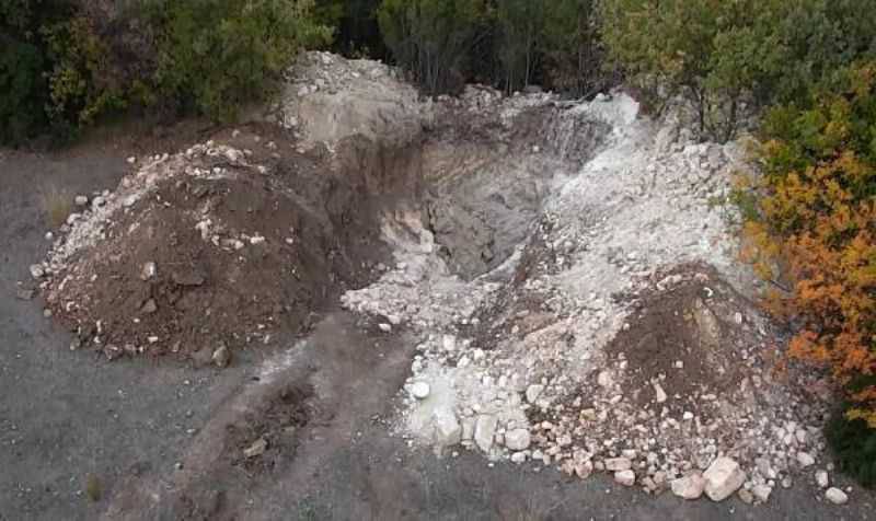 300 Yıllık Tarihi Hamama, Define Aramak İçin Zarar Verdiler