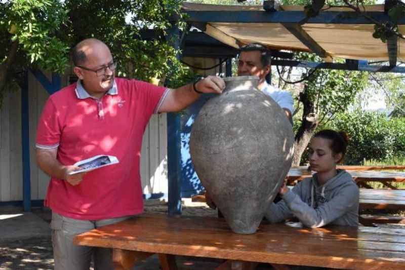 Höyükte, 2 Bin 500 Yıllık Yayık Bulundu