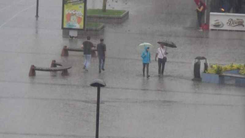 Çanakkale’de Şiddetli Yağmur