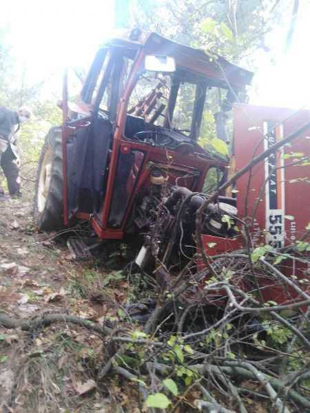 Traktör Kazasında Yaralanan Çiftçi İçin Ambulans Helikopter Havalandı