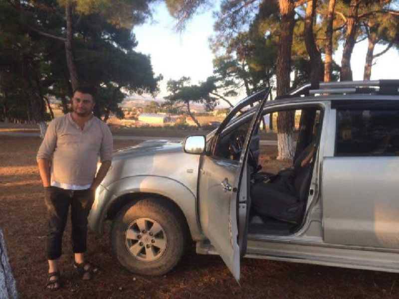 Bayramiç'te TAK'a Çarpan Aracın Sürücüsü Hayatını Kaybetti