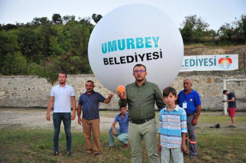 Umurbey Şeftalisi Uzaya Gönderildi