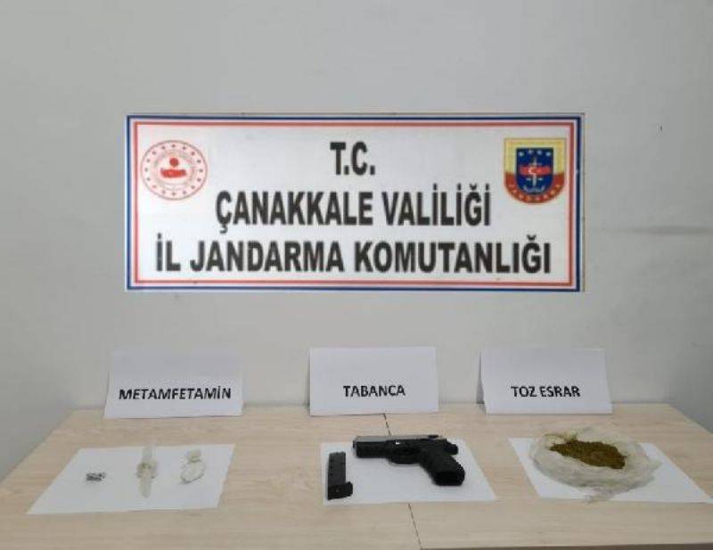 Çanakkale'de Uyuşturucu Operasyonuna 5 Tutuklama