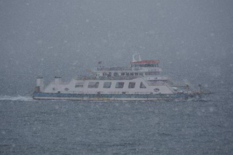 Çanakkale'de Kar Yağışı Başladı