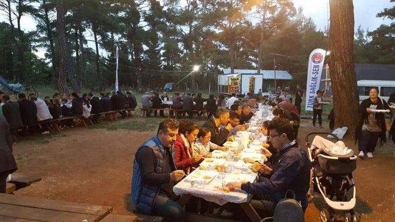 Türk Sağlık Sen Üyelerine Bayramiç'te İftar