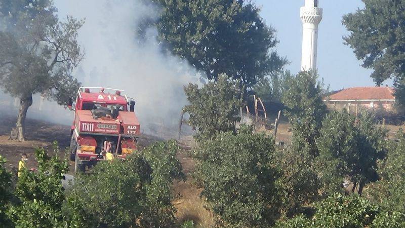 Yangının Ormana Sıçramaması Sevindirdi