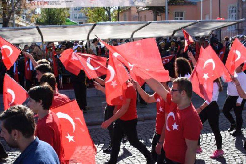 Çanakkale'de 29 Ekim Coşkusu