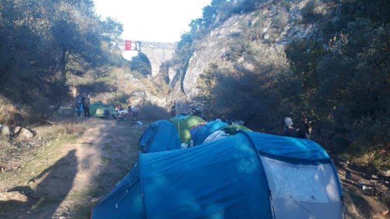 Cumhuriyet Coşkusu Tarihi Su Kemeri Üzerine Taşındı