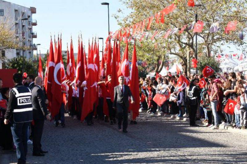 Çanakkale'de 29 Ekim Coşkusu