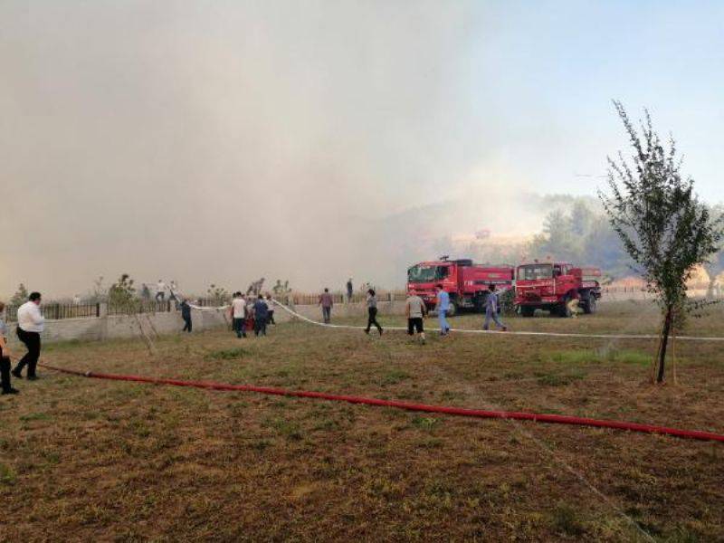 Çanakkale'de Orman Yangını