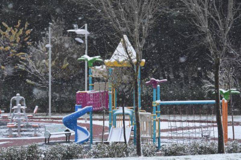 Çanakkale’de Kar Yağışı