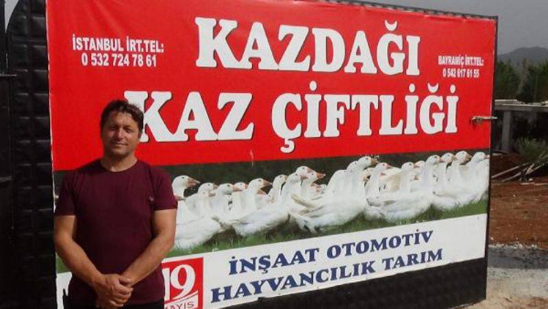 Kazdağları Eteklerinde Kaz Yetiştiriyorlar