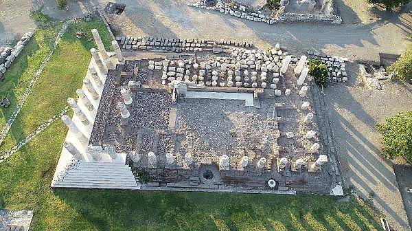 Apollon Smintheus Tapınağı'nda Bizans hazinesi Bulundu