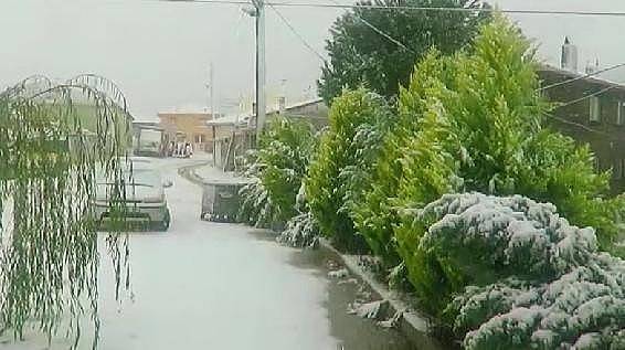 Çanakkale'nin Yükseklerinde Kar Yağışı