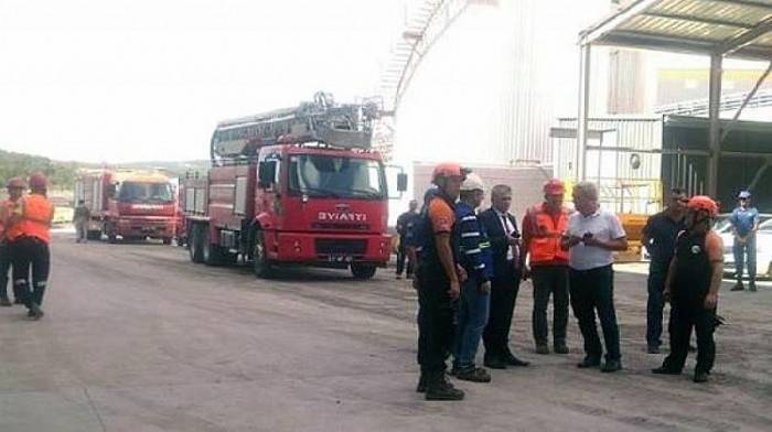 Çanakkale'deki Termik Santralde Yangın ve Patlama