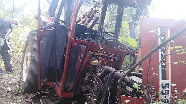 Traktör Kazasında Yaralanan Çiftçi İçin Ambulans Helikopter Havalandı