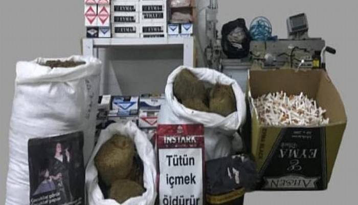 Biga'da Kaçak Tütün Operasyonu