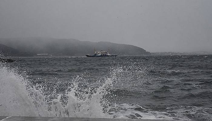 Fırtına Konteynerleri Denize Uçurdu