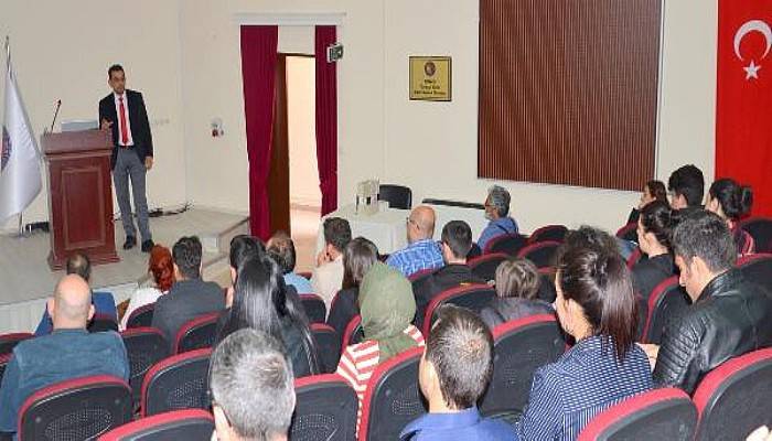 ÇOMÜ'de Madencilik ve Jeoloji Mühendisliği Konulu Seminer