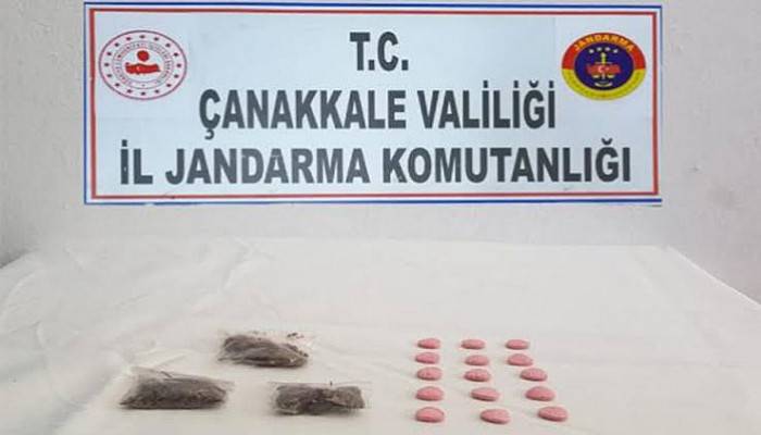 Gökçeada'da 3 Kişi, Araçlarında Uyuşturucuyla Yakalandı