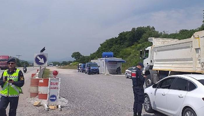 Çanakkale'de Jandarmadan Havadan Trafik Denetimi