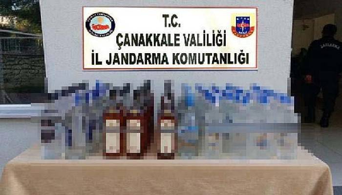 Çanakkale’de Kaçak İçki Operasyonu: 3 Gözaltı