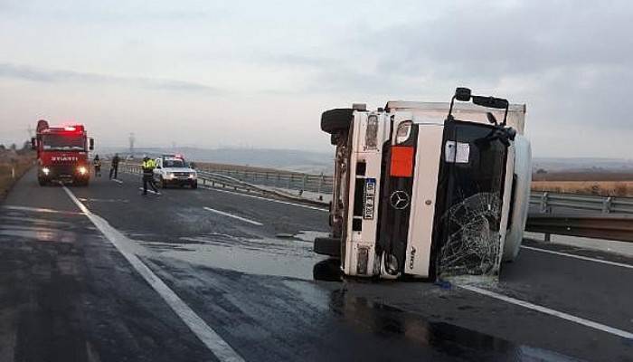 Gelibolu'da Trafik Kazası, 1 Yaralı