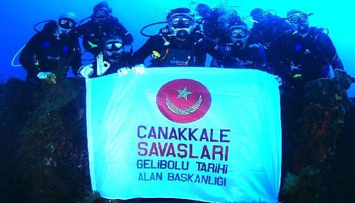 Gelibolu Tarihi Sualtı Parkı Dalış Turizmine Açılıyor