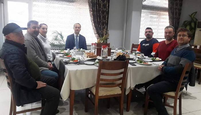 Kaymakam Gökdemir, Gazetecilerle Bir Araya Geldi