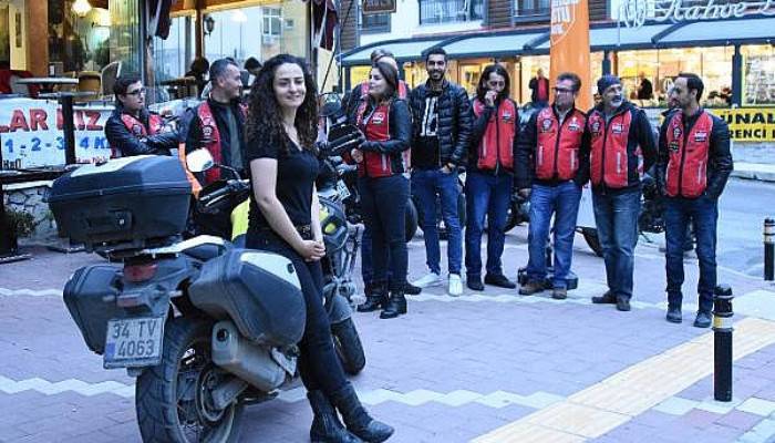 Aytemiz'in 'Motorcu Dostu Trafik' Projesi Çanakkale'de