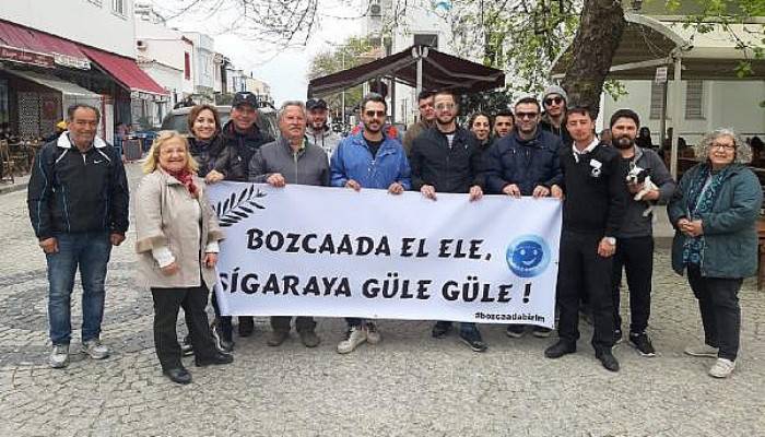 Bozcaadalılar, 23 Nisan'da Sigarayı Bıraktı