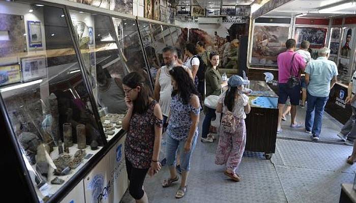 Çanakkale Destanları Müzesi Gezici TIR'ına Yoğun İlgi