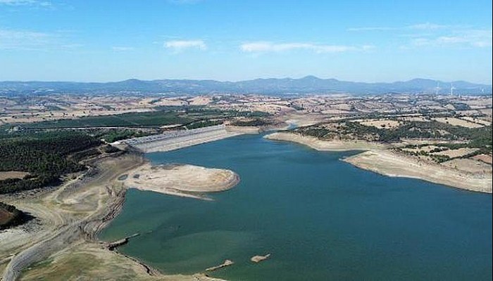Bayramiç Barajı'nın Su Seviyesi 3 Ayda Yüzde 8,5’ten 88'e Çıktı