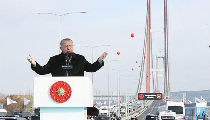 1915 Çanakkale Köprüsü Açıldı