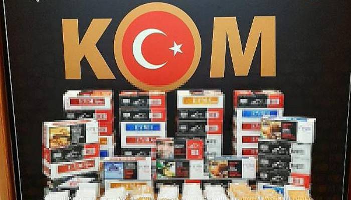 Çanakkale'de Kaçak 15 Bin Sarma Sigara Ele Geçirildi