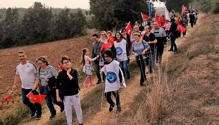 Tarihi Alan'da Şehit Öğretmenler İçin Anma Yürüyüşü