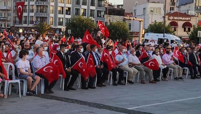 Çanakkale'de 15 Temmuz Şehitleri Anıldı 