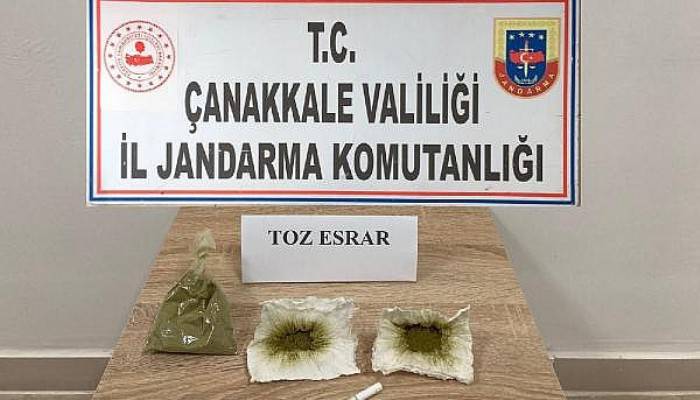 Lapseki'de Uyuşturucu Operasyonu: 2 Gözaltı