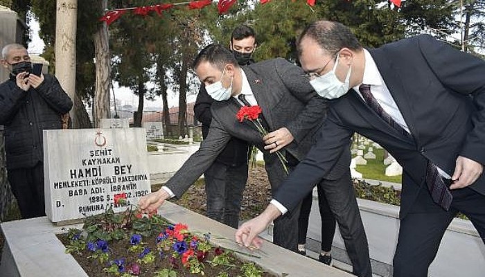 Köprülülü Hamdi Bey İçin Şehit Edilişinin 102'nci Yılında Anma
