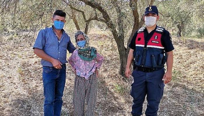 Dronla Aranan Kayıp Alzheimer Hastası Kadın Bulundu