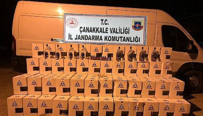 Çanakkale'de Sahte İçki Operasyonu: 2 Gözaltı