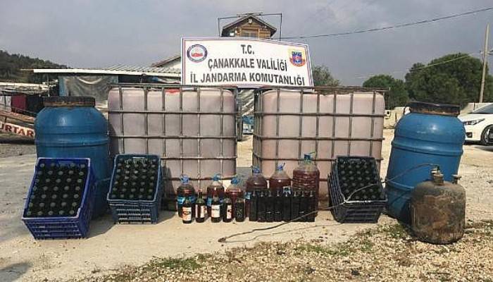 7 Bin 125 Litre Kaçak Şarap Ele Geçirildi