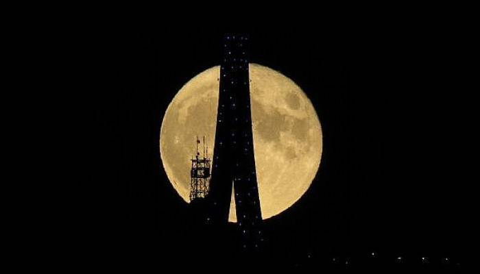 Çanakkale’de ‘Dolunay’ Güzelliği