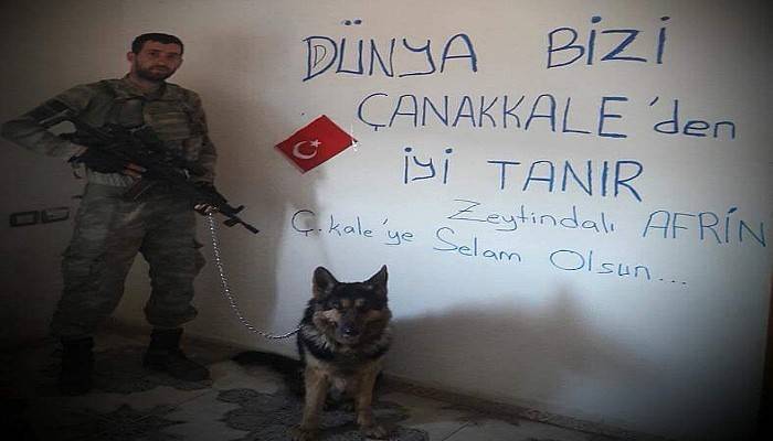 Çanakkaleli Mehmetçik Afrin’den Selam Yolladı 