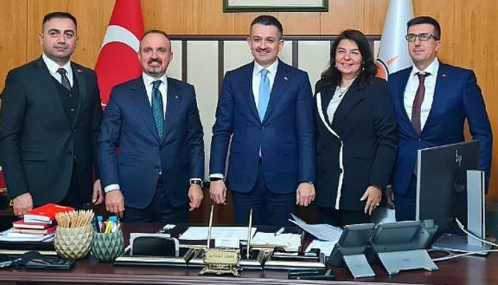 Biga Belediye Başkanı Erdoğan, Ankara'da Ziyaretlerde Bulundu